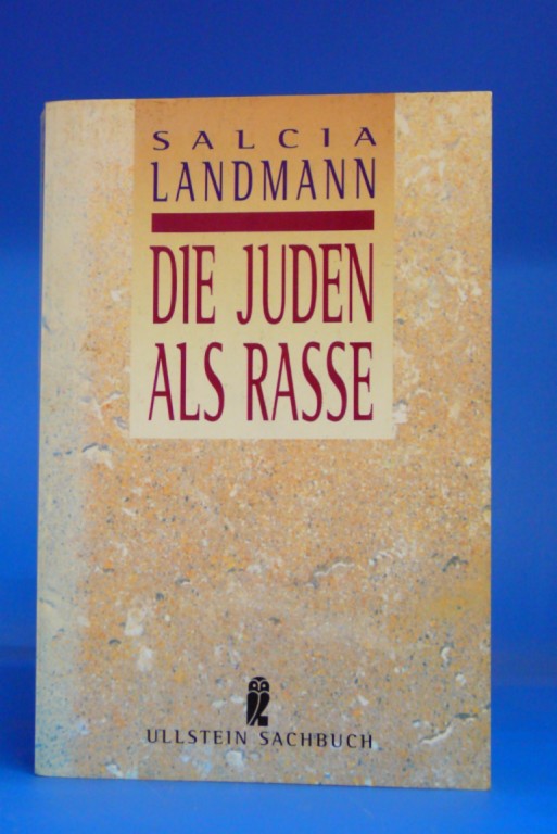 Die Juden als Rasse - Landmann, Salcia